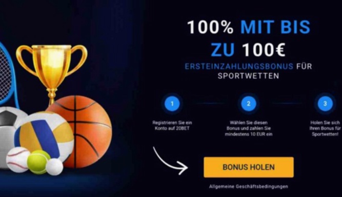 20bet Anmeldung